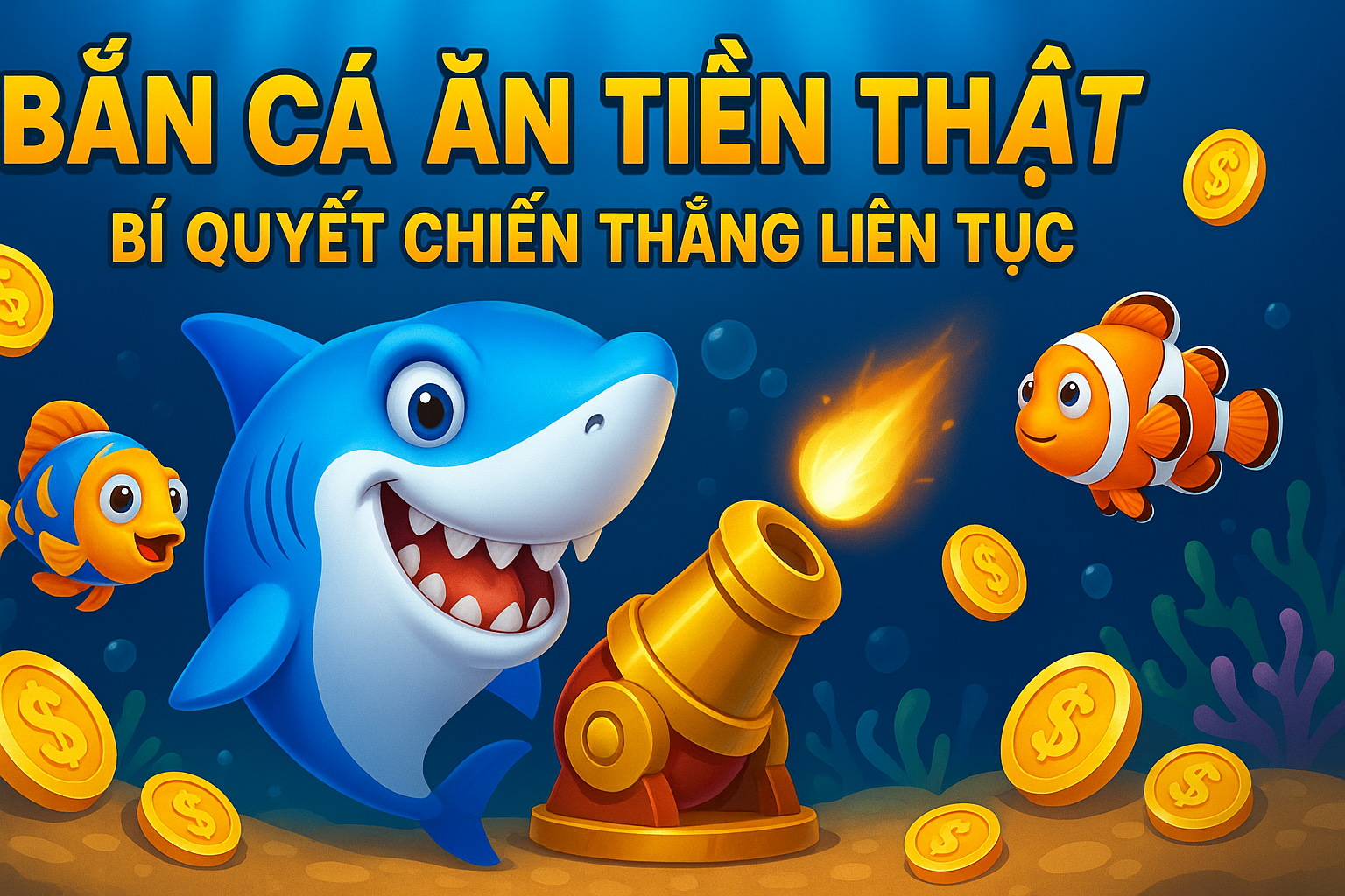 Bắn Cá Ăn Tiền Thật – Bí Quyết Chiến Thắng Liên Tục