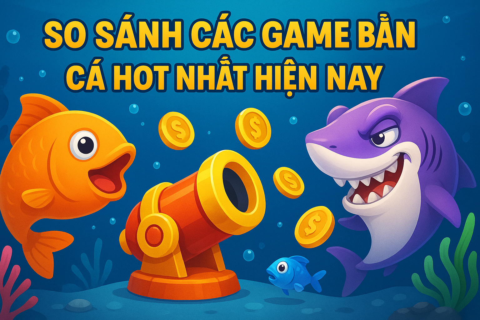 So Sánh Các Game Bắn Cá Hot Nhất Hiện Nay – Top Game 2025