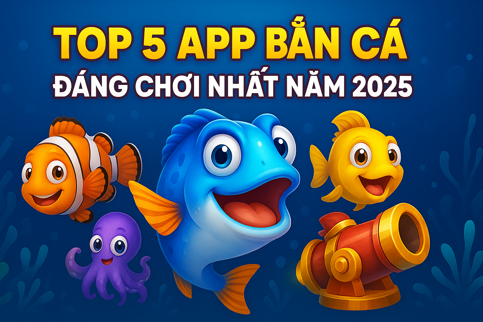 Top 5 App Bắn Cá Đáng Chơi Nhất Năm 2025 – Trải Nghiệm Game Giải Trí Đỉnh Cao